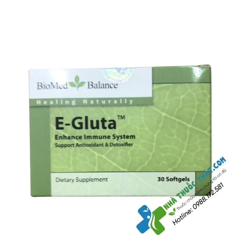 E Gluta 500mg - Chống Oxy Hóa Hiệu Quả 2 E Gluta 500mg - Chống Oxy Hóa Hiệu Quả