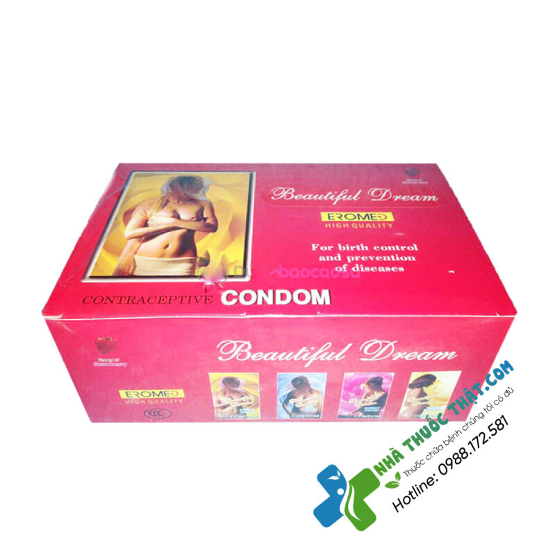 Condom Beautiful Dream Hộp 10 Chiếc - Bao Cao Su Cao Cấp 2 Condom Beautiful Dream Hộp 10 Chiếc - Bao Cao Su Cao Cấp