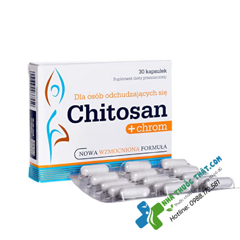Chitosan Chrom Hộp 30 Viên - Hỗ Trợ Giảm Cân Giảm Mỡ Máu 2 Chitosan Chrom Hộp 30 Viên - Hỗ Trợ Giảm Cân Giảm Mỡ Máu