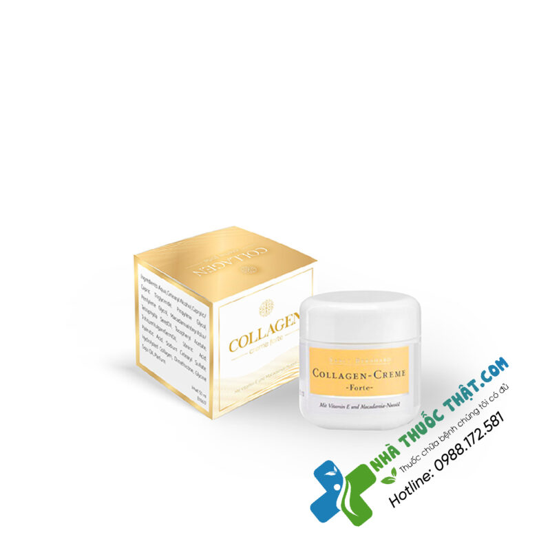 Collagen Creme Forte Lọ 50ml - Kem Bôi Dưỡng Da 2 Collagen Creme Forte Lọ 50ml - Kem Bôi Dưỡng Da