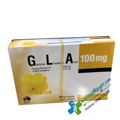 Gamma Linolenic Acid (GLA 100mg) Hộp 30 Viên - Tăng Cường Nội Tiết Tố Nữ 2 Gamma Linolenic Acid (GLA 100mg) Hộp 30 Viên - Tăng Cường Nội Tiết Tố Nữ