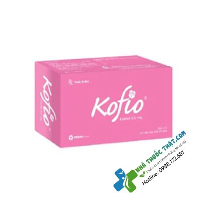 Kofio 0.5mg Hộp 15 Viên - Viên Đặt Tăng Cường Nội Tiết Tố Hiệu Quả 2 Kofio 0.5mg Hộp 15 Viên - Viên Đặt Tăng Cường Nội Tiết Tố Hiệu Quả