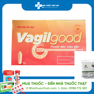 Vagilgood Hồng Hộp 10 Viên - Cân Bằng Hệ Vi Sinh, Hạn Chế Nhiễm Nấm 2 Vagilgood Hồng Hộp 10 Viên - Cân Bằng Hệ Vi Sinh, Hạn Chế Nhiễm Nấm