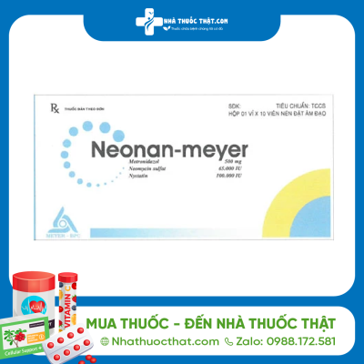 Neonan Meyer Hộp 10 Viên - Điều Trị Viêm Âm Đạo Hiệu Quả 2 Neonan Meyer Hộp 10 Viên - Điều Trị Viêm Âm Đạo Hiệu Quả