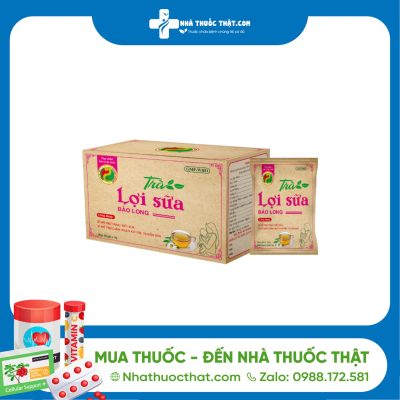 Trà Lợi Sữa Bảo Long - Hộp 20 Gói - Hỗ Trợ Tăng Tiết Sữa 2 Trà Lợi Sữa Bảo Long - Hộp 20 Gói - Hỗ Trợ Tăng Tiết Sữa
