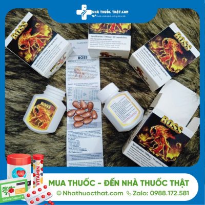 Boss - Lọ 10 Viên - Tăng Cường Sinh Lý Nam Giới 2 Boss - Lọ 10 Viên - Tăng Cường Sinh Lý Nam Giới