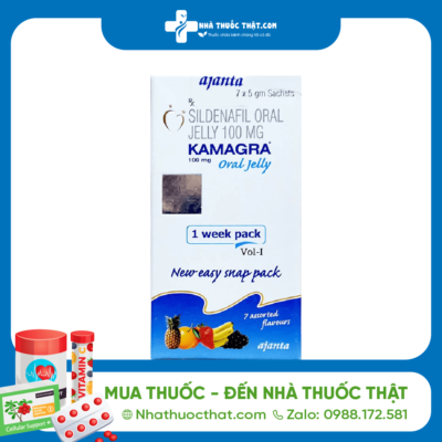 Kamagra Oral Jelly 100mg Hộp 7 Gói - Thuốc Cường Dương Hiệu Quả 2 Kamagra Oral Jelly 100mg Hộp 7 Gói - Thuốc Cường Dương Hiệu Quả
