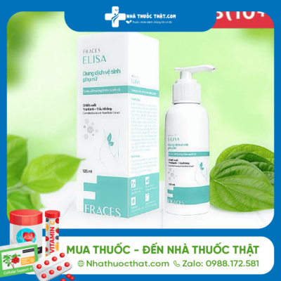 Fraces Elisa Lọ 125ml - Dung Dịch Vệ Sinh Phụ Nữ 2 Fraces Elisa Lọ 125ml - Dung Dịch Vệ Sinh Phụ Nữ
