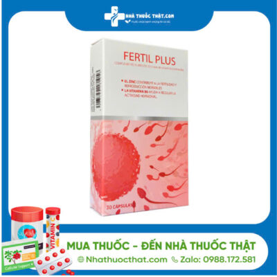 Fertil Plus - Hộp 30 Viên - Hỗ Trợ Sự Phát Triển Của Trứng, Tăng Khả Năng Thụ Thai Thành Công. 2 Fertil Plus - Hộp 30 Viên 0- Hỗ Trợ Sự Phát Triển Của Trứng, Tăng Khả Năng Thụ Thai Thành Công.