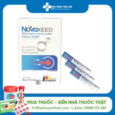Novaxeed Hộp 16 Gói - Tăng Cường Sinh Lý Cho Nam Giới Hiệu Quả 2 Novaxeed Hộp 16 Gói - Tăng Cường Sinh Lý Cho Nam Giới Hiệu Quả