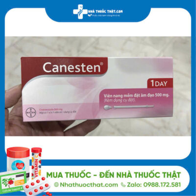 Viên Đặt Canesten - Hộp 1 Viên - Điều Trị Viêm Nhiễm Âm Đạo 4 Viên Đặt Canesten - Hộp 1 Viên - Điều Trị Viêm Nhiễm Âm Đạo