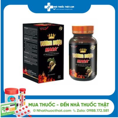 Vương Dược Macca - Hộp 60 Viên - Giúp Tăng Cường Sinh Lý Nam. 2 Vương Dược Macca - Hộp 60 Viên - Giúp Tăng Cường Sinh Lý Nam.