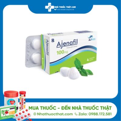Ajenafil 100 – Hộp 4 Viên Ngậm – Điều Trị Rối Loạn Cương Dương, Cải Thiện Chức Năng Sinh Lý Nam 2 Ajenafil 100 – Hộp 4 Viên Ngậm – Điều Trị Rối Loạn Cương Dương, Cải Thiện Chức Năng Sinh Lý Nam