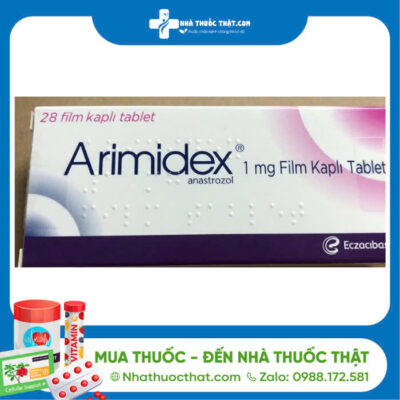 Arimidex - Hộp 28 Viên - Điều Trị Ung Thư Vú 2 Arimidex - Hộp 28 Viên - Điều Trị Ung Thư Vú