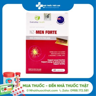 NZ Men Forte - Lọ 60 Viên - Cải Thiện Sinh Lý Nam Giới 2 NZ Men Forte - Lọ 60 Viên - Cải Thiện Sinh Lý Nam Giới