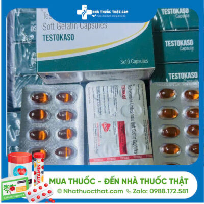 Testokaso 40Mg - Hộp 30 Viên - Điều Trị Tình Trạng Thiếu Hụt Testosterone Ở Nam Giới.